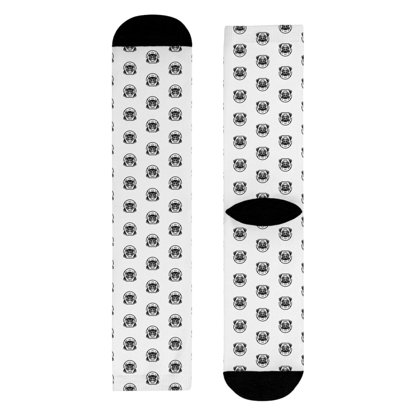 Unisex Socks with Crazy Betty Logo - Unique Sublimation Design for Everyday Wear