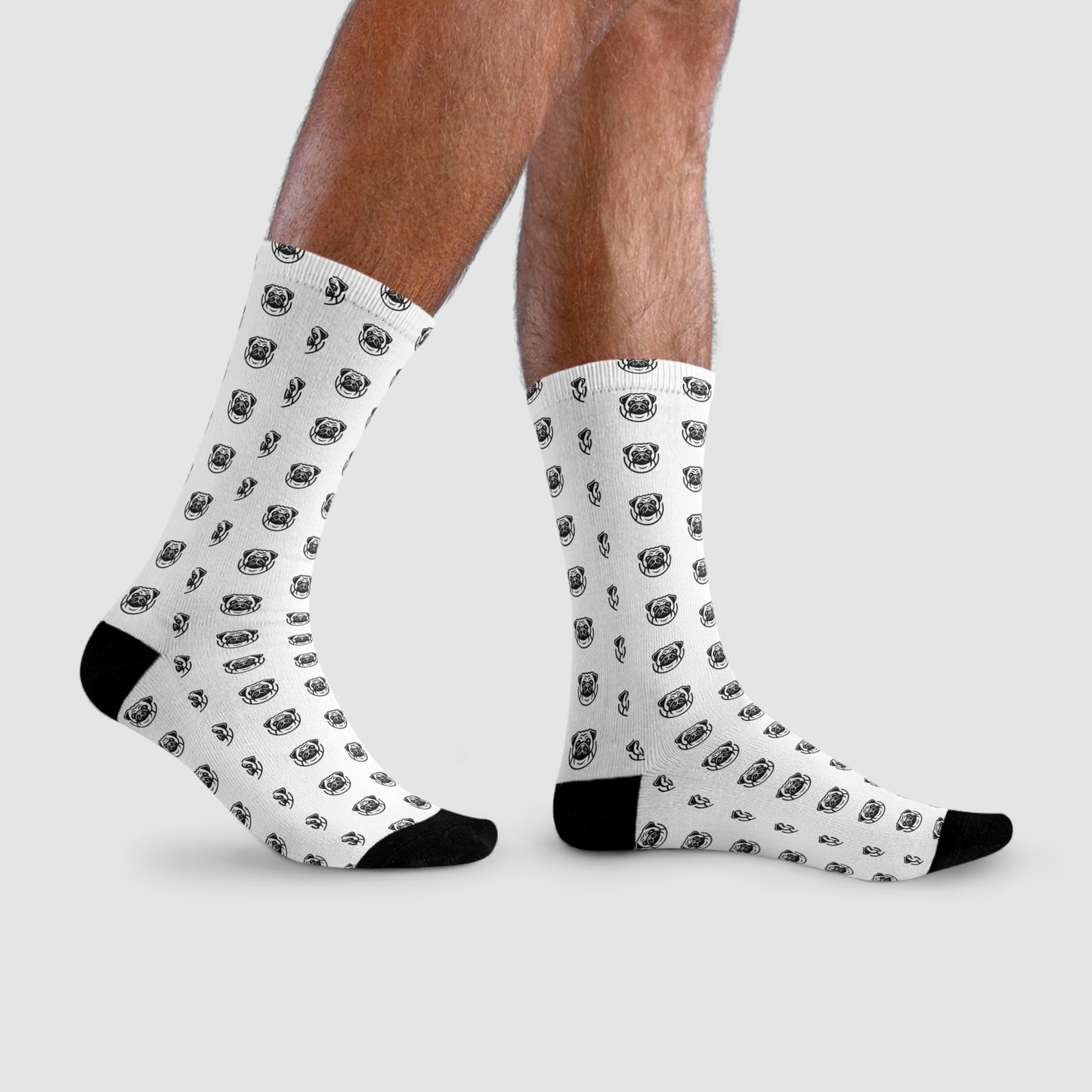 Unisex Socks with Crazy Betty Logo - Unique Sublimation Design for Everyday Wear
