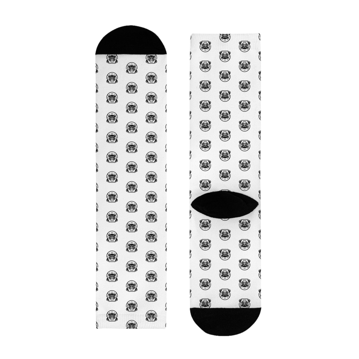 Unisex Socks with Crazy Betty Logo - Unique Sublimation Design for Everyday Wear