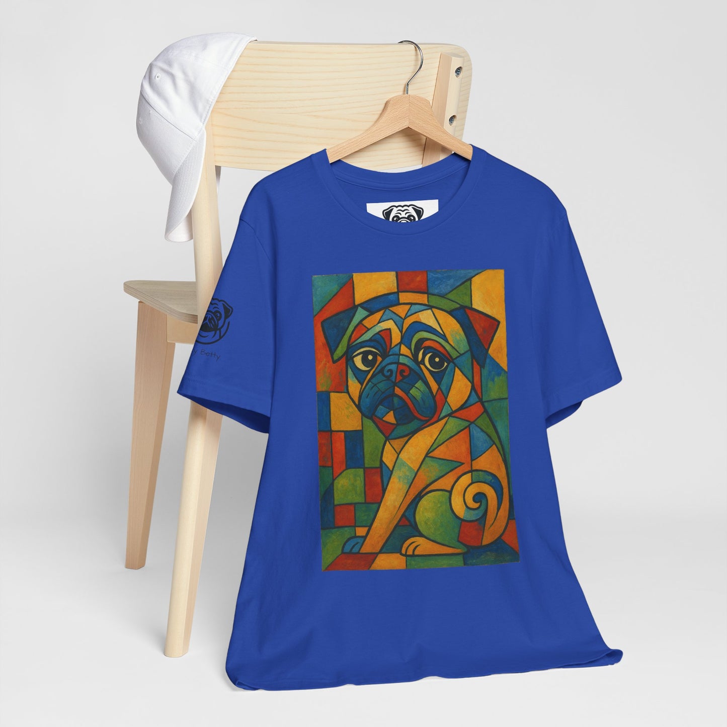 Unisex Artistic Dog Graphic - Vibrant & Fun