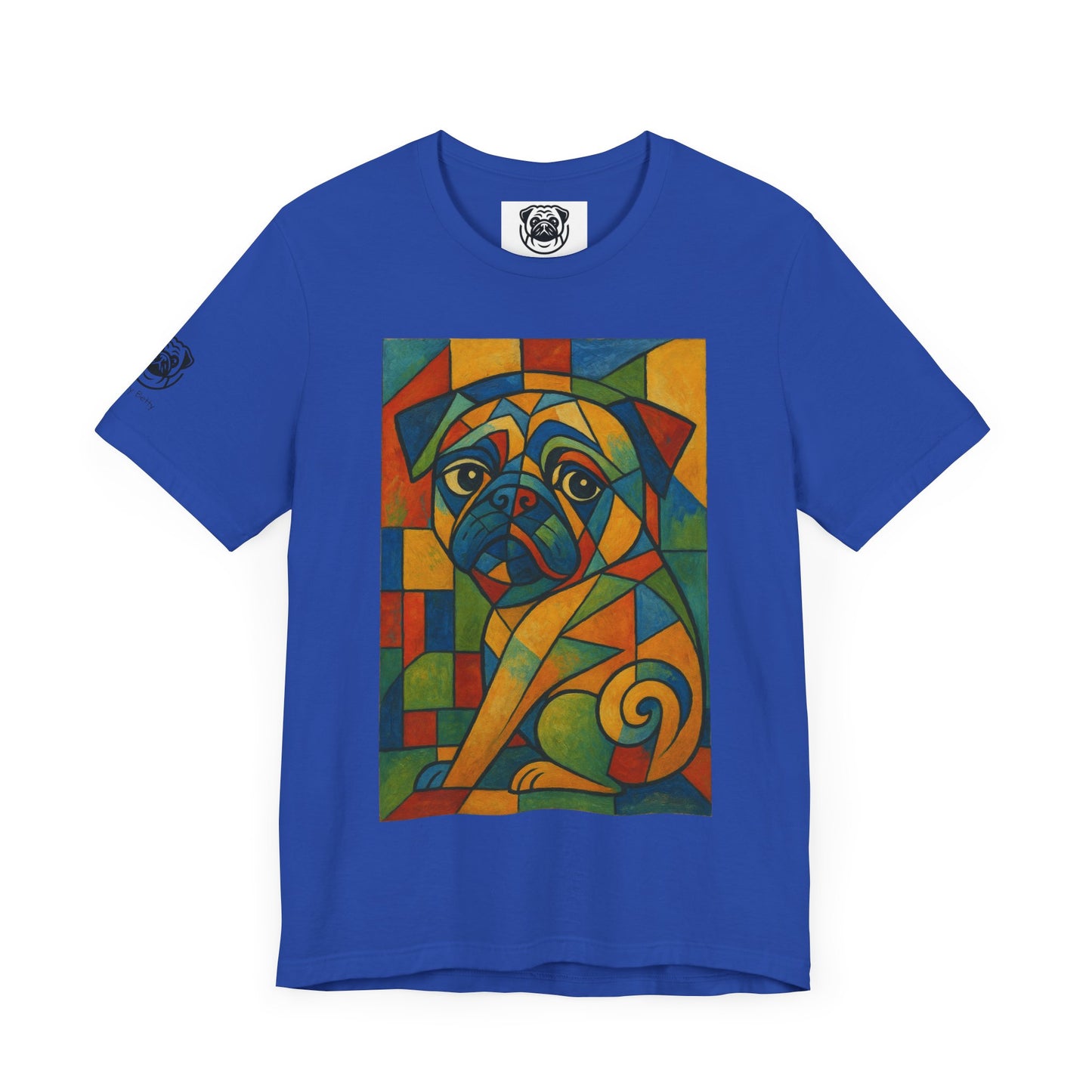 Unisex Artistic Dog Graphic - Vibrant & Fun