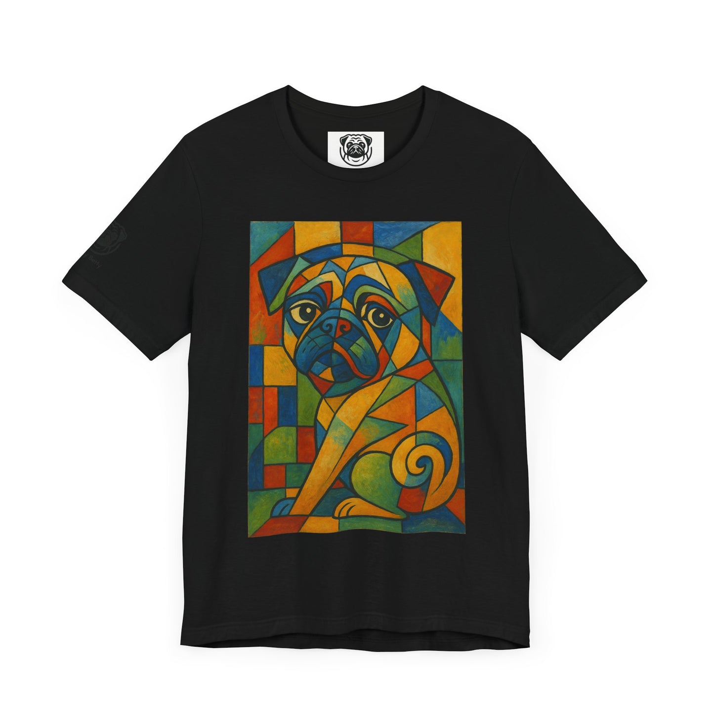Unisex Artistic Dog Graphic - Vibrant & Fun