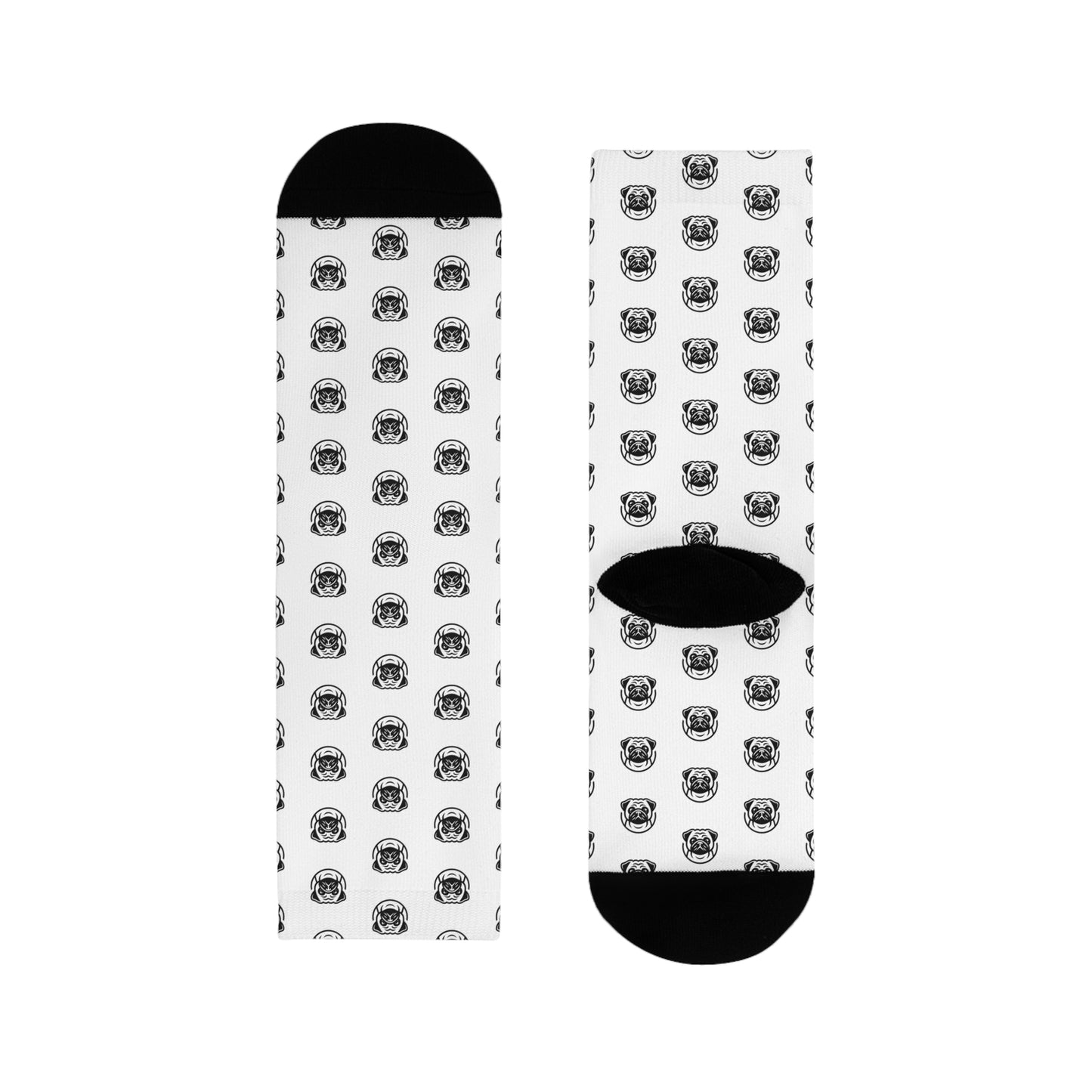 Unisex Socks with Crazy Betty Logo - Unique Sublimation Design for Everyday Wear