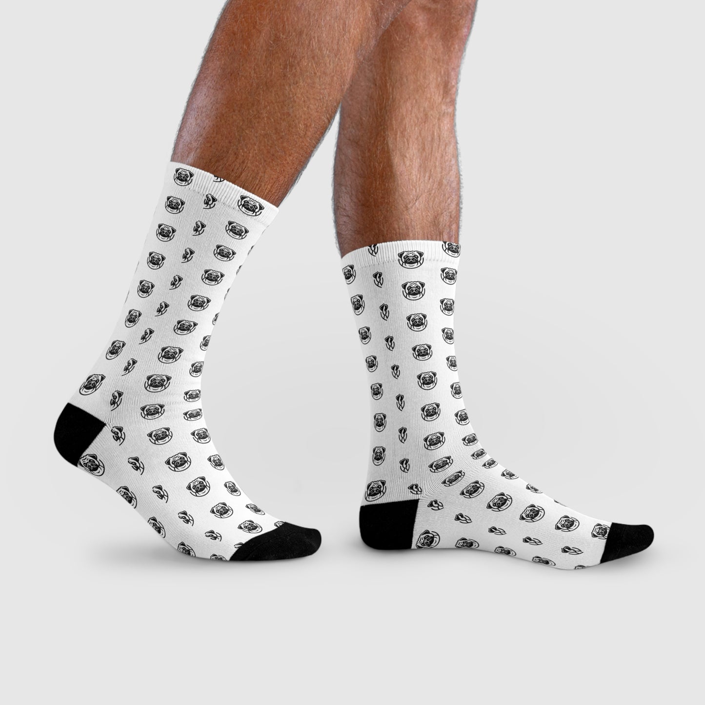 Unisex Socks with Crazy Betty Logo - Unique Sublimation Design for Everyday Wear