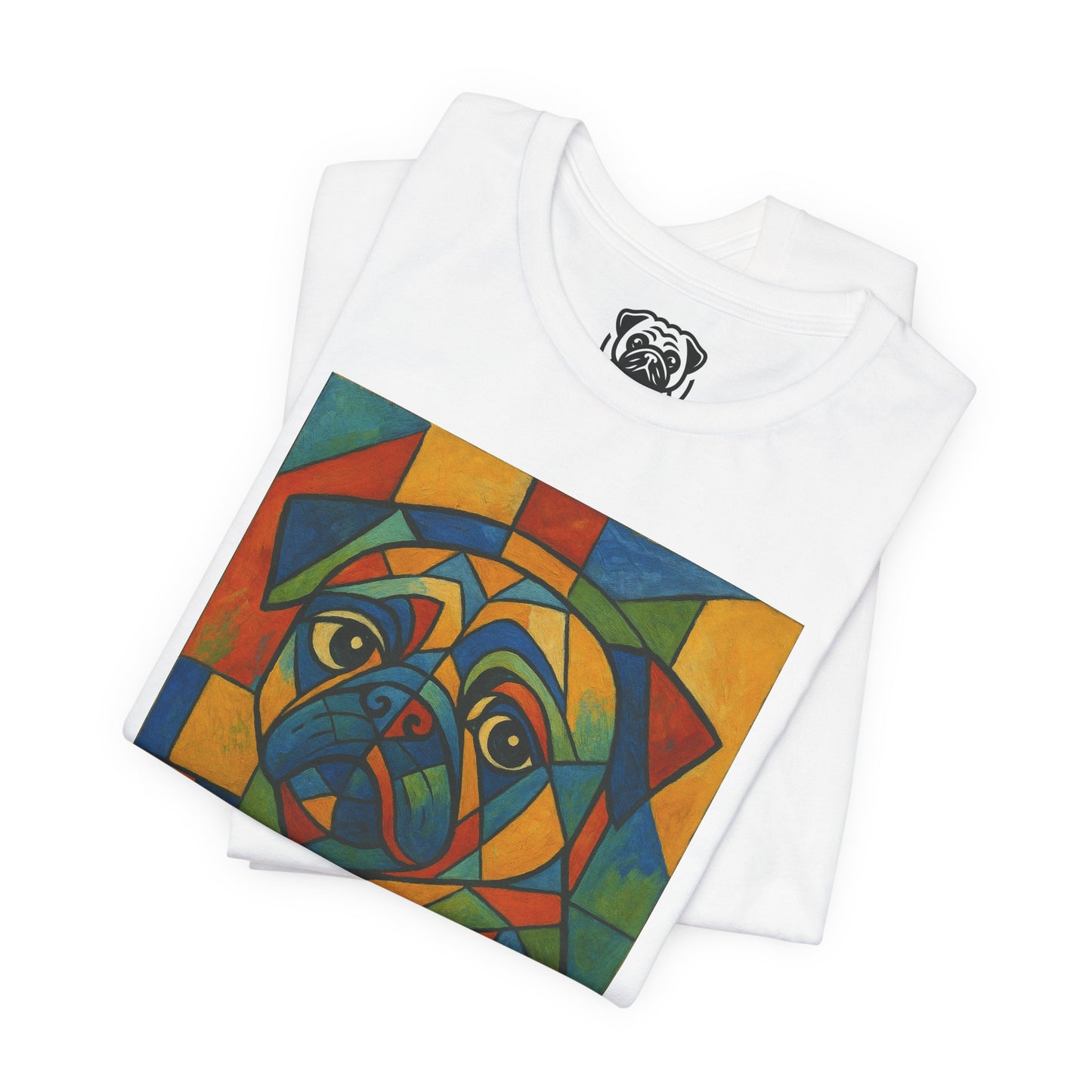 Unisex Artistic Dog Graphic - Vibrant & Fun