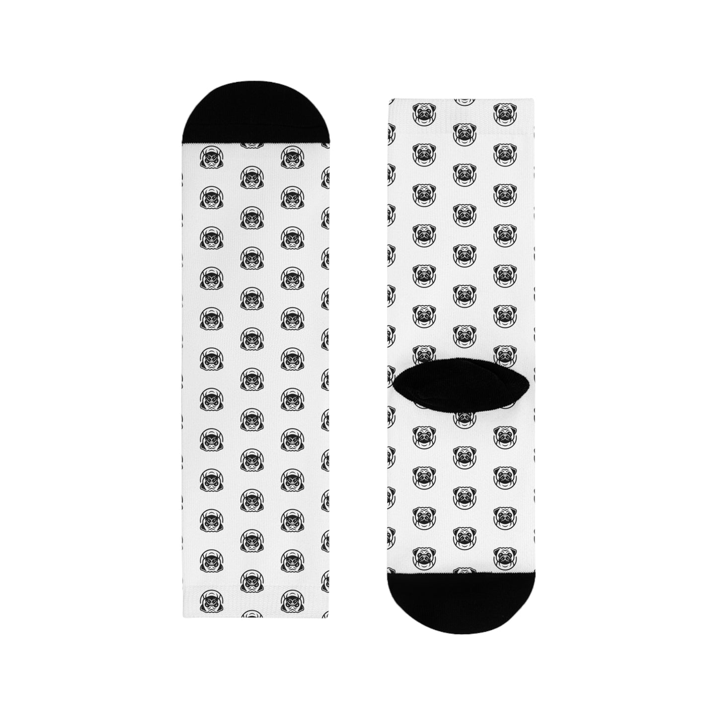 Unisex Socks with Crazy Betty Logo - Unique Sublimation Design for Everyday Wear