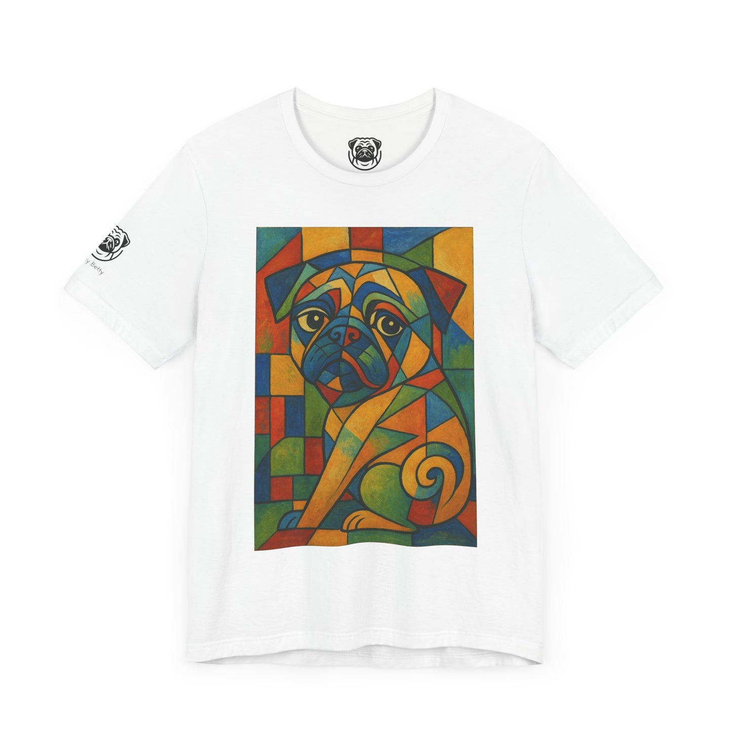 Unisex Artistic Dog Graphic - Vibrant & Fun